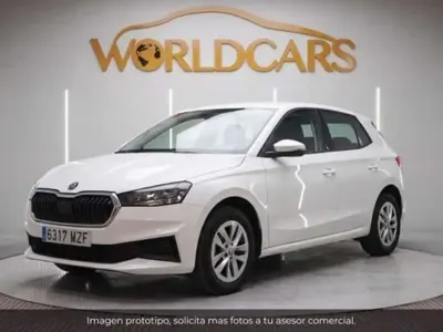 Usado Skoda Fabia 95 CV (69 kW) 2025 Blanco Utilitario