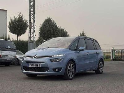 Azul Usado 2014 Citroën Grand C4 Picasso Exclusive Monovolumen | 10.999 € (Un poco caro)