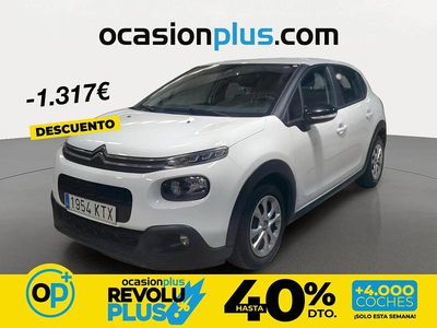 Usado Citroën C3 Feel 99 CV (72 kW) 2019 Blanco Utilitario