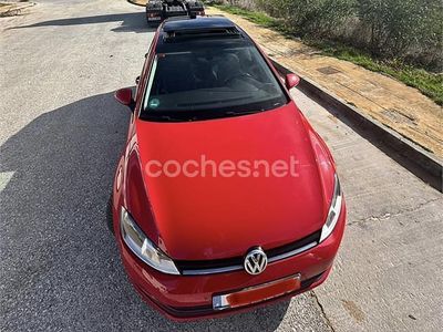 Rojo Usado 2017 VW Golf Advance Berlina | 12.800 € (Precio justo)