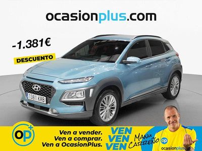 Usado Hyundai Kona 120 CV (88 kW) 2018 Azul SUV
