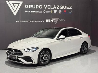 Blanco Usado 2021 Mercedes C220 Berlina | 38.990 € (Un poco caro)