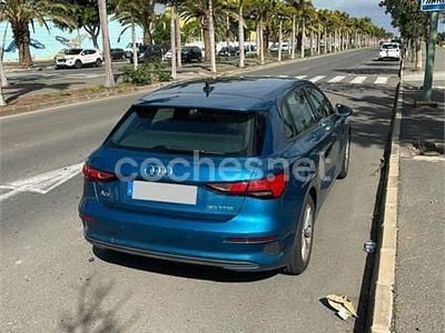 Usado Audi A3 Advanced Plus 110 CV (80 kW) 2021 Azul Berlina