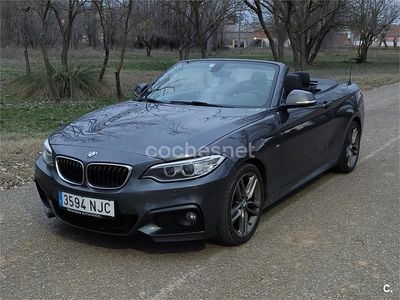 Usado BMW 220 Shadowline 190 CV (139 kW) 2015 Gris / plata Descapotable