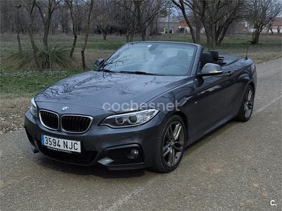 Gris / plata Usado 2015 BMW 220 Shadowline Descapotable | 18.800 € (Un poco caro)