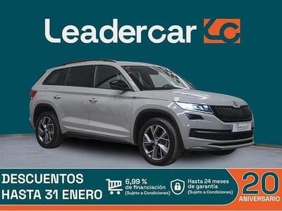 Gris / plata Usado 2021 Skoda Kodiaq SportLine SUV | 28.900 € (Precio justo)