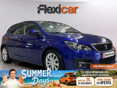 Usado Peugeot 308 SW Allure 131 CV (96 kW) 2020 Azul Familiar