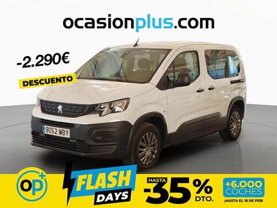 Usado Peugeot Rifter Active 100 CV (73 kW) 2022 Blanco Monovolumen