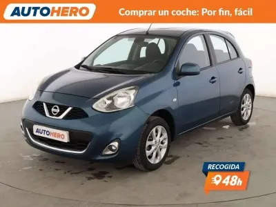 Usado Nissan Micra Acenta 80 CV (58 kW) 2017 Azul Utilitario
