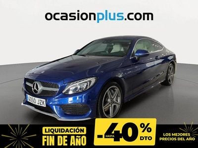 Azul Usado 2017 Mercedes C250 AMG Coupe | 26.760 € (Buen precio)
