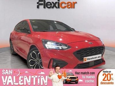 Usado Ford Focus ST-Line 125 CV (91 kW) 2018 Rojo Berlina