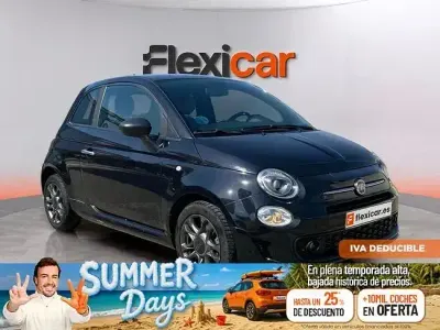 Usado Fiat 500 Connect 70 CV (51 kW) 2022 Negro Utilitario