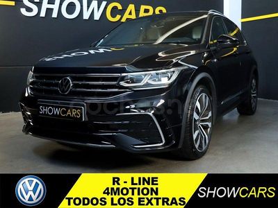 Usado VW Tiguan R-line 150 CV (110 kW) 2022 Negro SUV