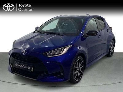 Usado Toyota Yaris Hybrid Style 116 CV (85 kW) 2021 Azul Monovolumen