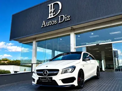 Usado Mercedes CLA45 AMG Shooting Brake AMG 381 CV (280 kW) 2015 Blanco Familiar