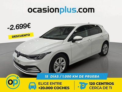 Blanco Usado 2021 VW Golf VII Life | 21.990 € (Precio justo)