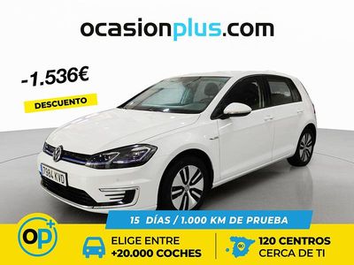 Usado VW e-Golf 100 kW (136 CV) 2019 Blanco Utilitario