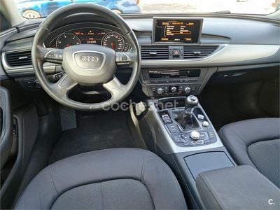 Usado Audi A6 Advanced 177 CV (130 kW) 2014 Azul Berlina