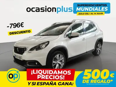 Usado Peugeot 2008 Allure 110 CV (80 kW) 2018 Blanco SUV