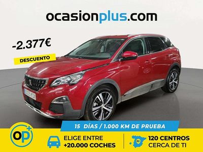 Rojo Usado 2019 Peugeot 3008 Allure Recogida | 15.480 € (Precio justo)