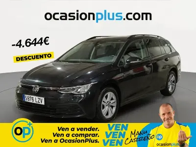 Usado VW Golf VII Life 115 CV (84 kW) 2021 Negro Utilitario