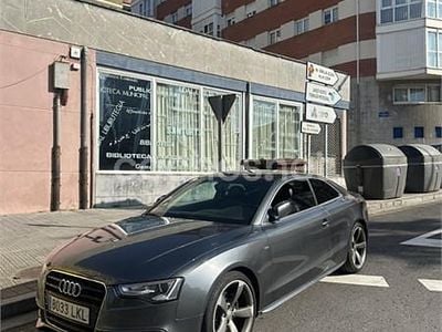 Usado Audi A5 177 CV (130 kW) 2012 Gris / plata Coupe