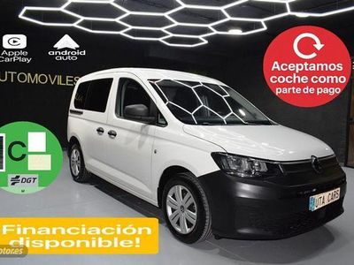 Blanco Usado 2021 VW Caddy Monovolumen | 14.999 € (Precio justo)