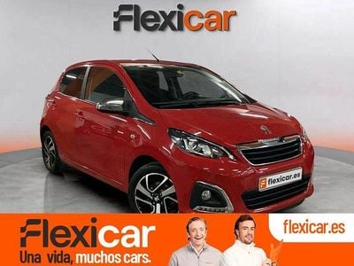 Usado Peugeot 108 Allure 72 CV (52 kW) 2019 Rojo Utilitario