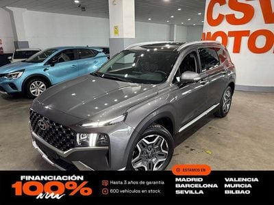 Gris Usado 2023 Hyundai Santa Fe Style SUV | 34.850 € (Precio justo)