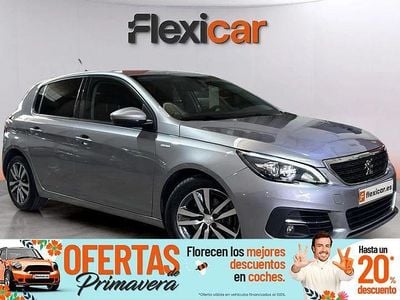 Usado Peugeot 308 Style 130 CV (95 kW) 2021 Gris Berlina