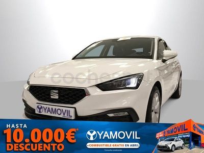 Usado Seat Leon Style 110 CV (80 kW) 2021 Blanco Berlina