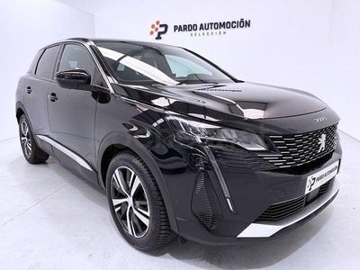 Usado Peugeot 3008 Allure 130 CV (95 kW) 2022 Negro SUV