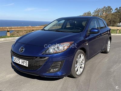 Usado Mazda 3 Style 105 CV (77 kW) 2011 Azul Berlina