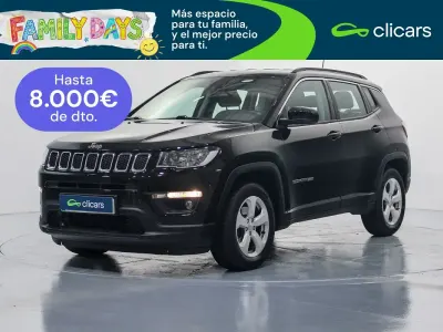Begagnad Jeep Compass Longitude 120 HK (88 kW) 2018 Svart SUV