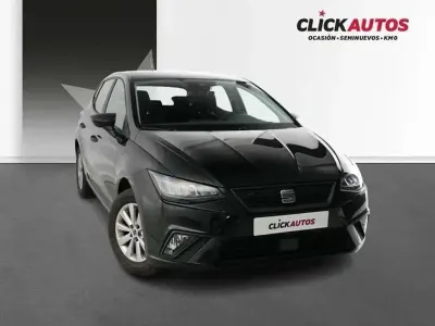 Usado Seat Ibiza Reference 90 CV (66 kW) 2025 Negro Utilitario