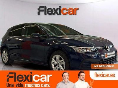 Usado VW Golf VIII Life 110 CV (80 kW) 2021 Azul Berlina