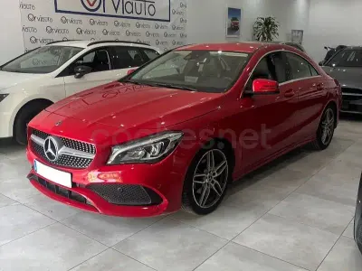 Usado Mercedes CLA200 150 CV (110 kW) 2020 Rojo Coupe
