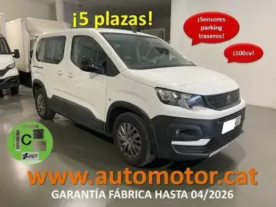 Gebraucht Peugeot Rifter Business-Line 101 PS (74 kW) 2023 Weiß Van / Kleinbus