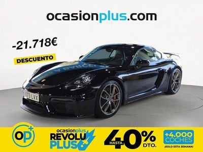Usado Porsche Cayman GT4 420 CV (308 kW) 2022 Negro Coupe