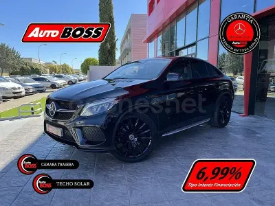 Usado Mercedes GLE350 AMG 258 CV (189 kW) 2018 Negro Coupe