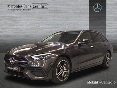 Usado Mercedes C300e AMG line 313 CV (230 kW) 2023 Gris grafito