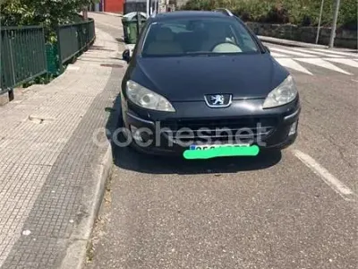 Usado Peugeot 407 136 CV (100 kW) 2005 Negro Familiar