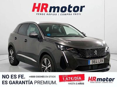 Usado Peugeot 3008 Allure 227 CV (166 kW) 2021 Gris SUV