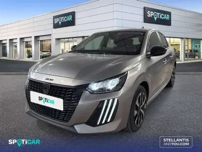 Usado Peugeot 208 Style 110 CV (80 kW) 2025 Gris Utilitario