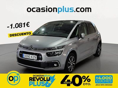 Usado Citroën C4 Feel 120 CV (88 kW) 2019 Gris Monovolumen
