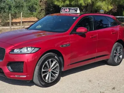 Usado Jaguar F-Pace S 300 CV (220 kW) 2018 Burdeos SUV