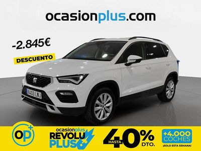 Usado Seat Ateca Style 110 CV (80 kW) 2022 Blanco SUV