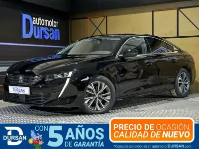 Usado Peugeot 508 Allure 130 CV (95 kW) 2021 Negro Berlina