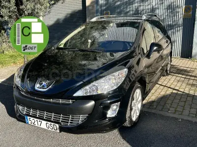 Używany Peugeot 308 SW Premium 120 KM (88 kW) 2009 Czarny Kombi