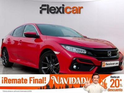 Rojo Usado 2021 Honda Civic Elegance Berlina | 22.290 € (Precio justo)